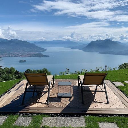 Private Luxury Spa & Silence Retreat With Spectacular View Over The Lake Maggiore Stresa Extérieur photo