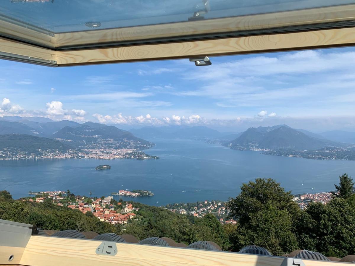 Private Luxury Spa & Silence Retreat With Spectacular View Over The Lake Maggiore Stresa Extérieur photo
