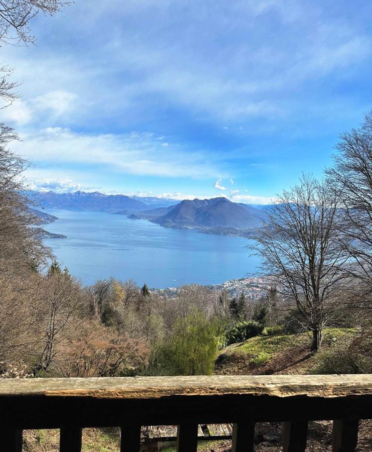 Private Luxury Spa & Silence Retreat With Spectacular View Over The Lake Maggiore Stresa Extérieur photo
